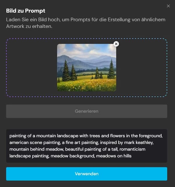 MyEdit - Bilder mit KI beschreiben